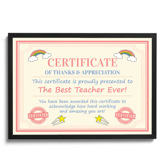 Gift For Best Teacher Leaving School Gift Leaving Nursery Gift