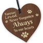 In Memory Gift For Dog Puppy Cat Kitten Wood Heart Decoration