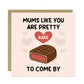 Funny Card For Mum Joke Mothers Day Birthday Card For Mum