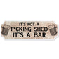 Novelty Home Bar Sign Funny Garden Bar Plaque Man Cave Garage