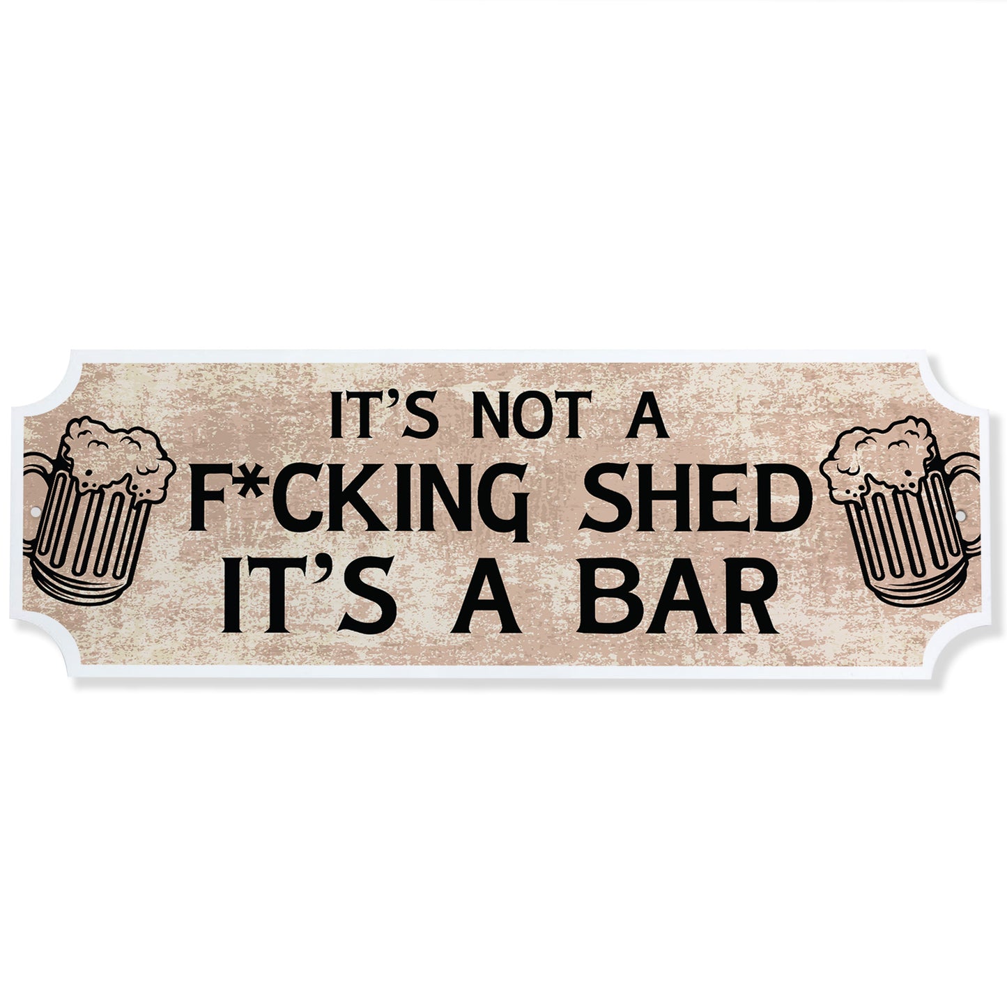 Novelty Home Bar Sign Funny Garden Bar Plaque Man Cave Garage