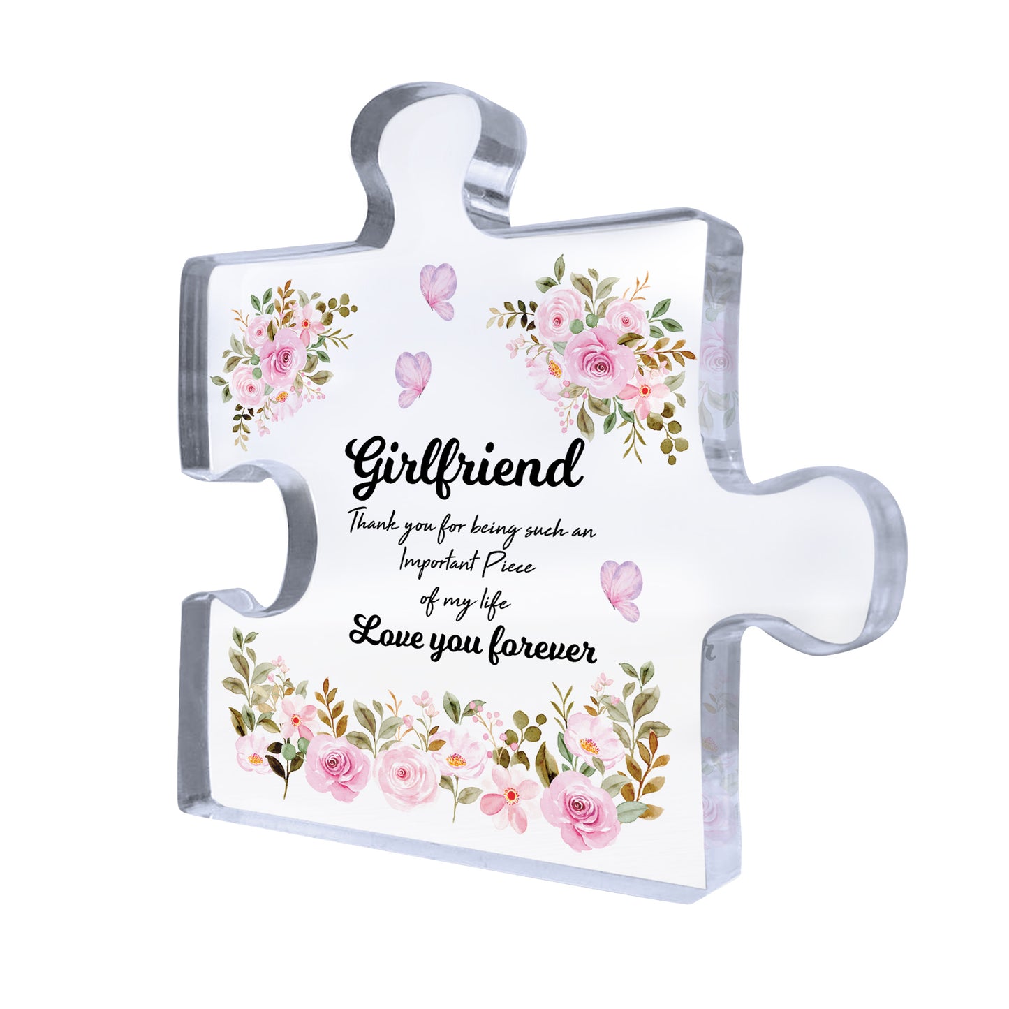 Girlfriend Gifts Important Piece Of My Life Thank You Gift