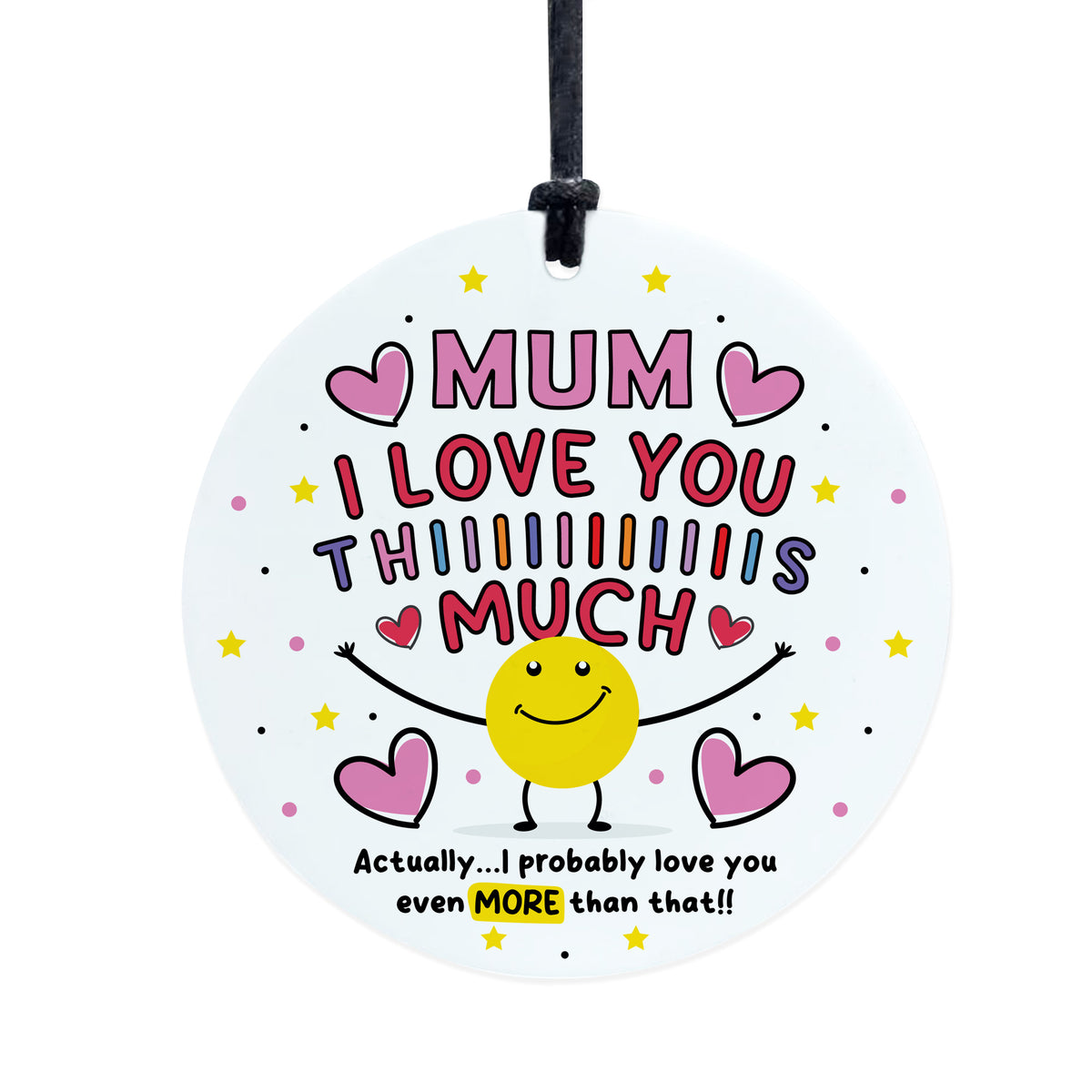 Gift For Best Mum I Love You This Much Mum Birthday Gift