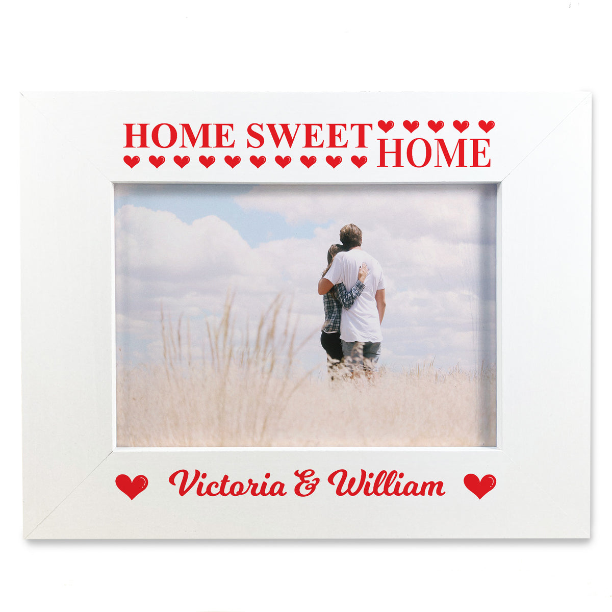 Personalised Photo Frame Gift For Couple Anniversary Birthday