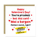 Joke Valentines Day Card For Boyfriend Girlfriend Funny Reduced