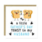 Fathers Day Card For Husband Happy Father's Day Card From Wife