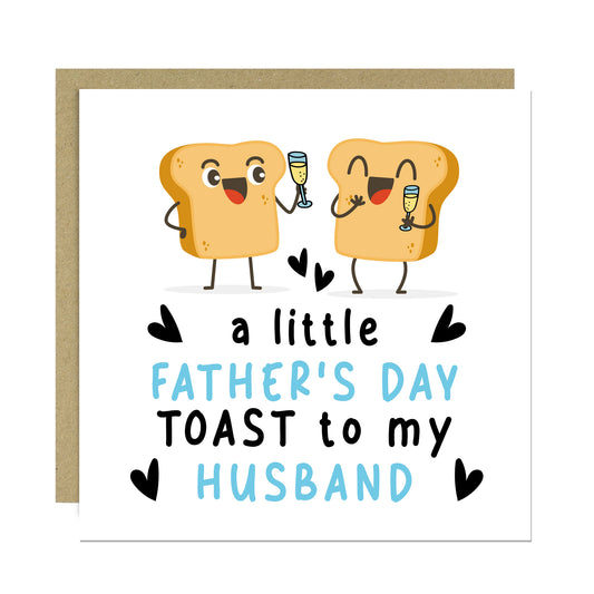 Fathers Day Card For Husband Happy Father's Day Card From Wife