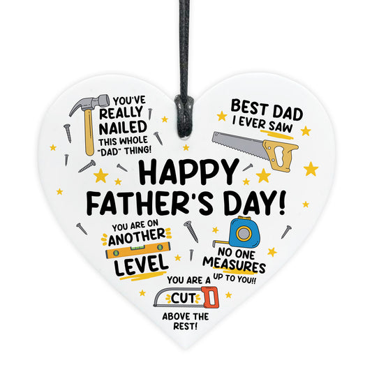 Funny Fathers Day Gift For Dad Grandad Hammer Tools DIY Birthday