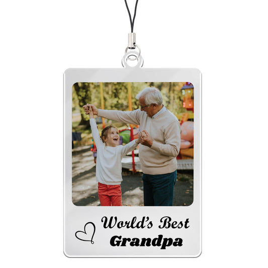 Personalised Grandpa Keyring Fathers Day Gift For Grandad Gift