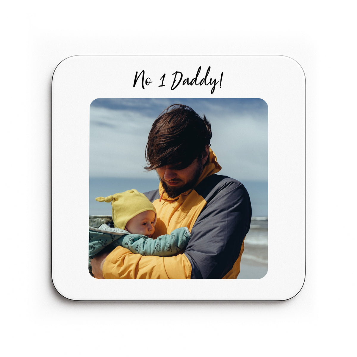 Personalised Daddy Gift For Fathers Day Birthday NO 1 Daddy Coas