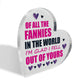 Funny Gift For Mum For Christmas Birthday Acrylic Heart Plaque