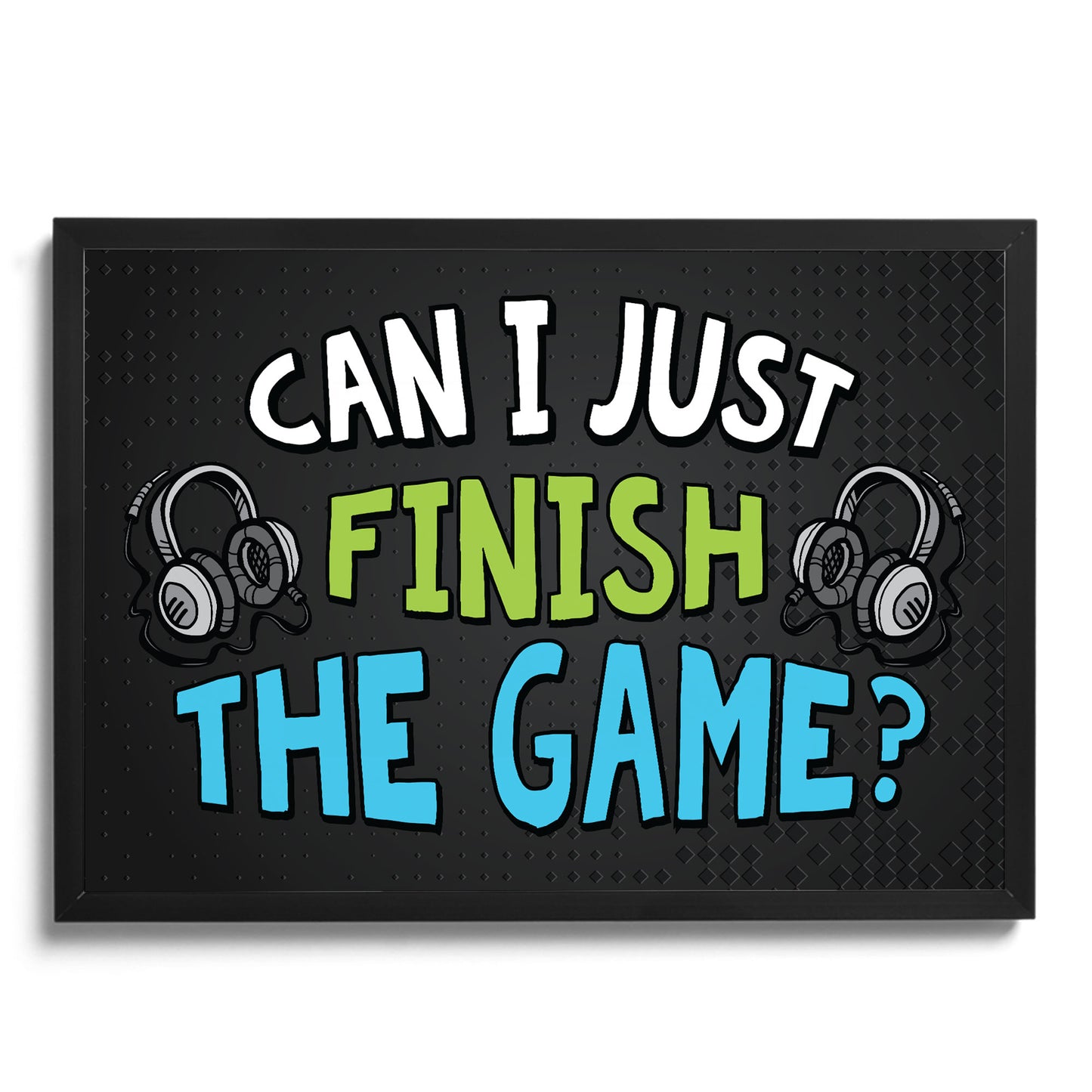 Gaming Print Framed Wall Art For Boys Bedroom Games Room