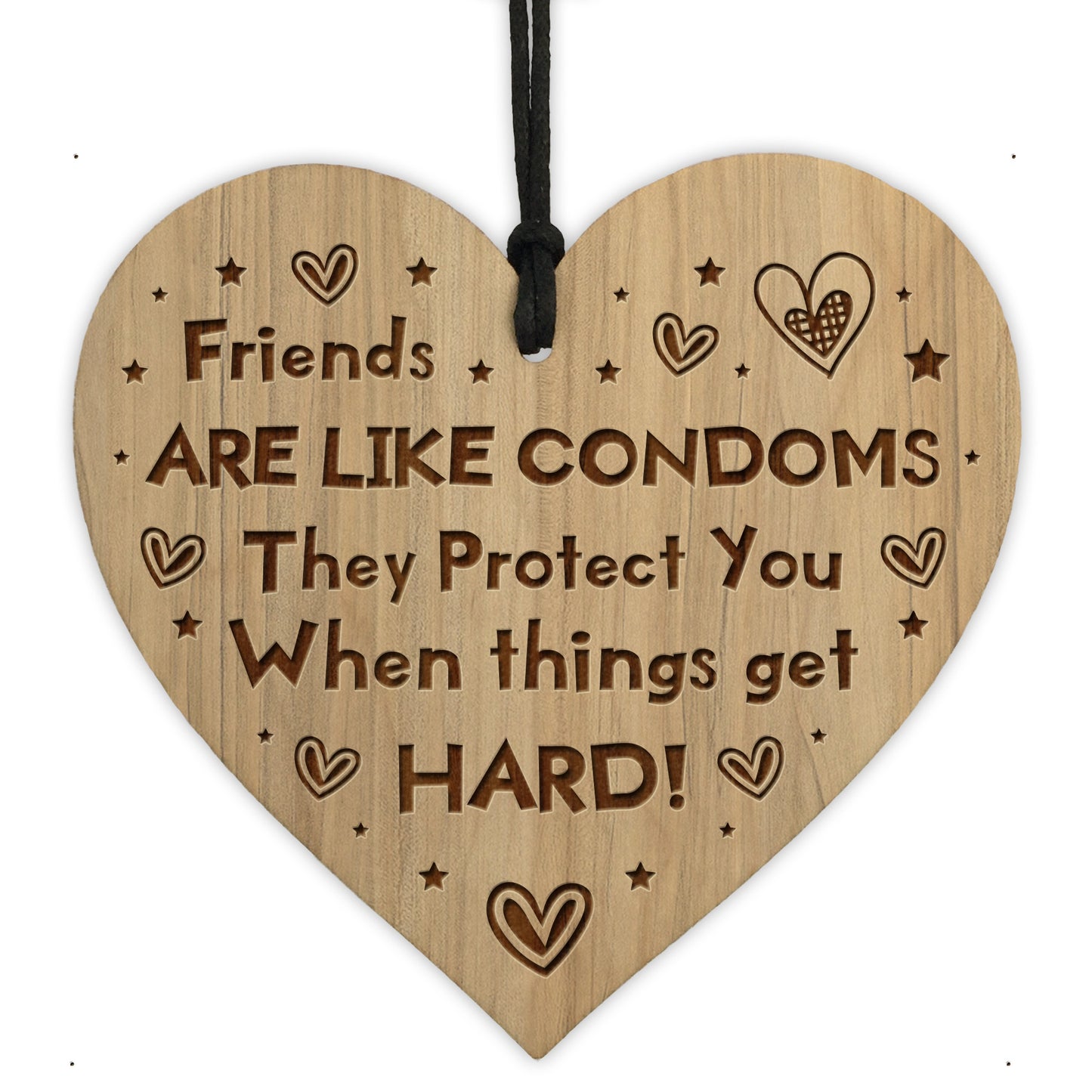 Friendship Sign Funny Friend Quote Birthday Christmas Gift