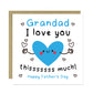 Fathers Day Card For Grandad With Envelope Cards For Grandad