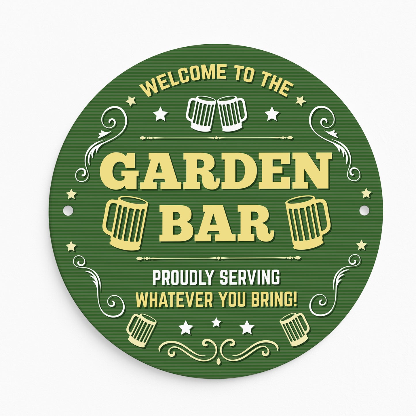 Welcome Garden Bar Sign Acrylic Bar Signs For Home Bar Outside