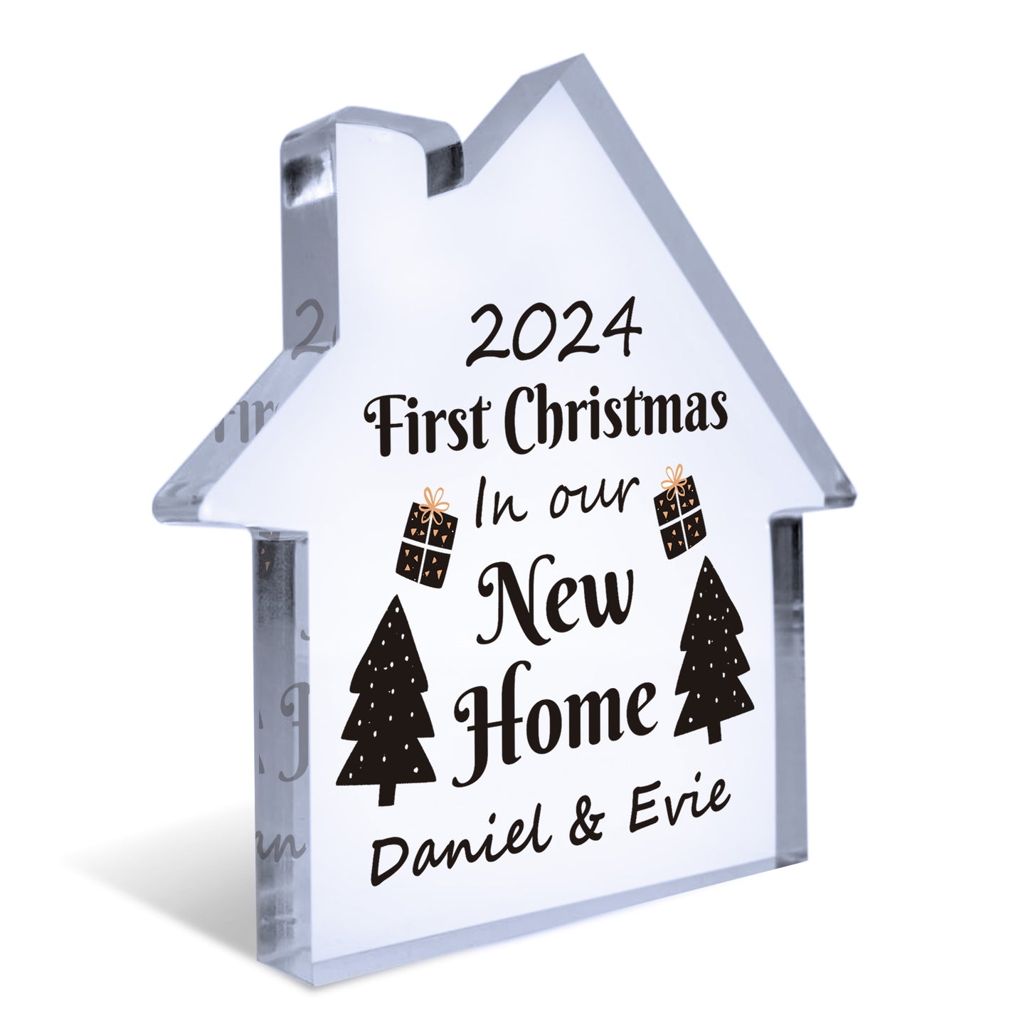 Personalised First Christmas In Our New Home Gifts for Friends