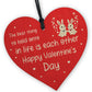 Happy Valentines Day Wooden Heart Gift For Couples Gifts For Him
