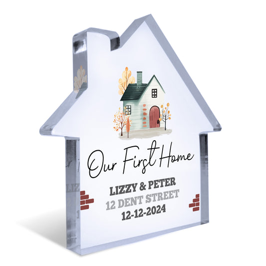 Our First Home Gifts For Couples Personalised First Home Gifts