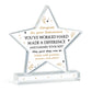 Congratulations Retirement Gifts for Women Men Acrylic Star