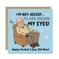 Funny Fathers Day Card For Dad Joke Card Old Dad From Daughter