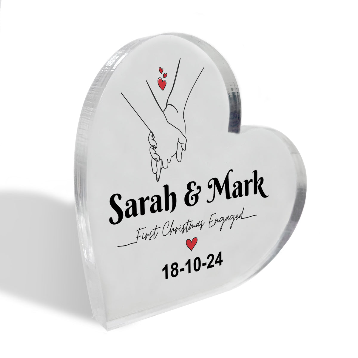 Personalised First Christmas Engaged Engagement Present