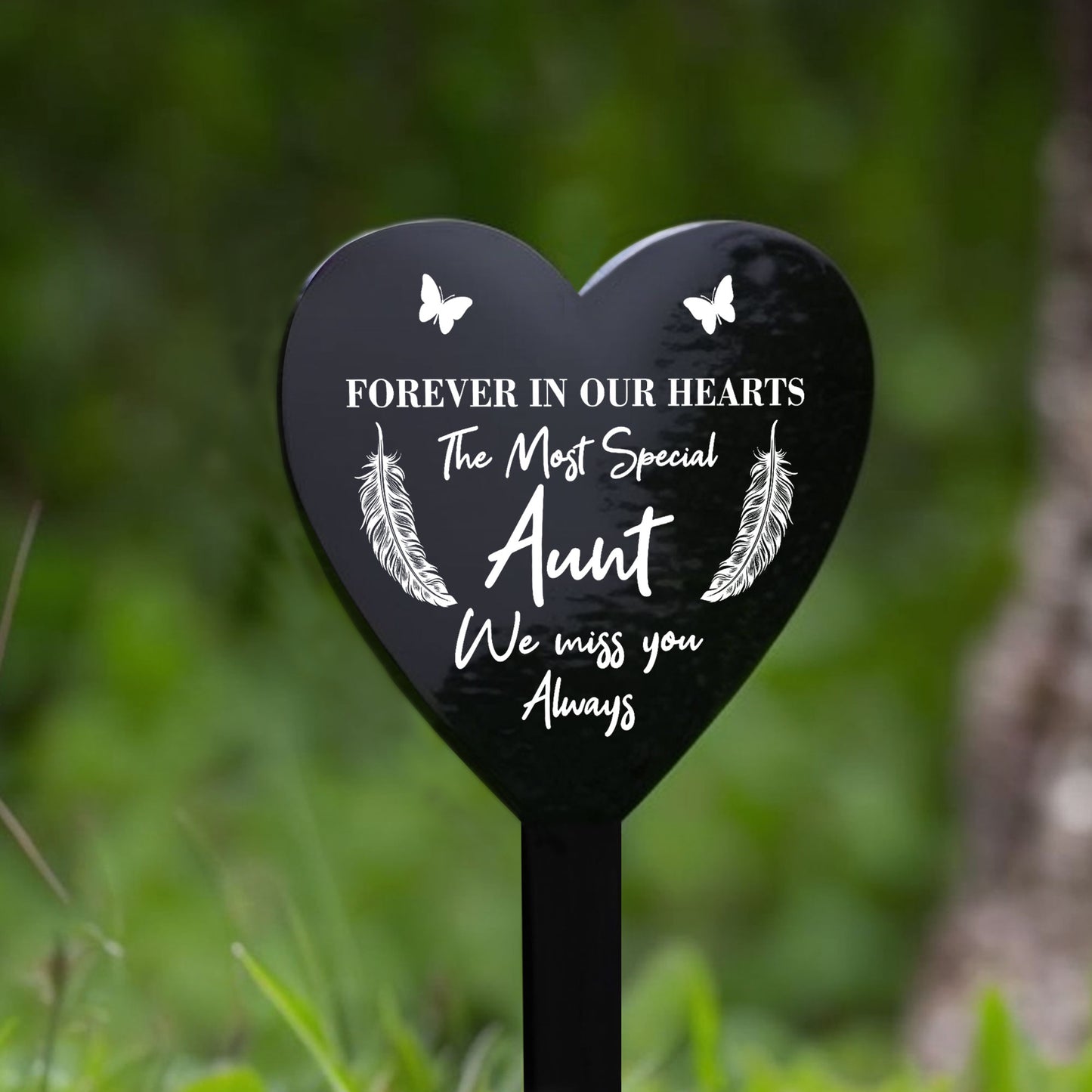 Personalised Auntie Memorial Grave Stake Graveside Memorial