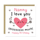Birthday Card For Nanny With Envelope Cards For Nanny