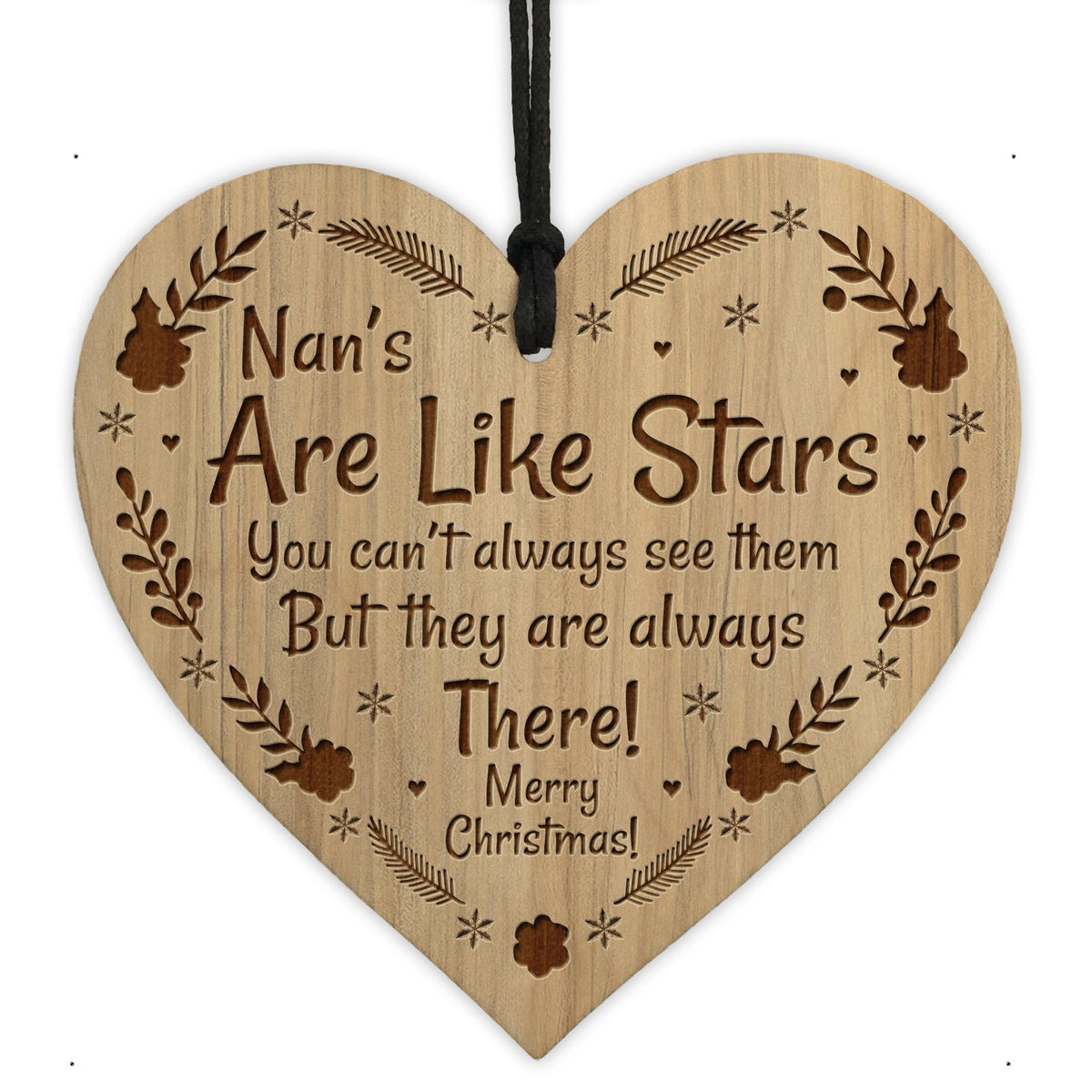 Christmas Gift For Nan Novelty Tree Decoration Bauble Gift