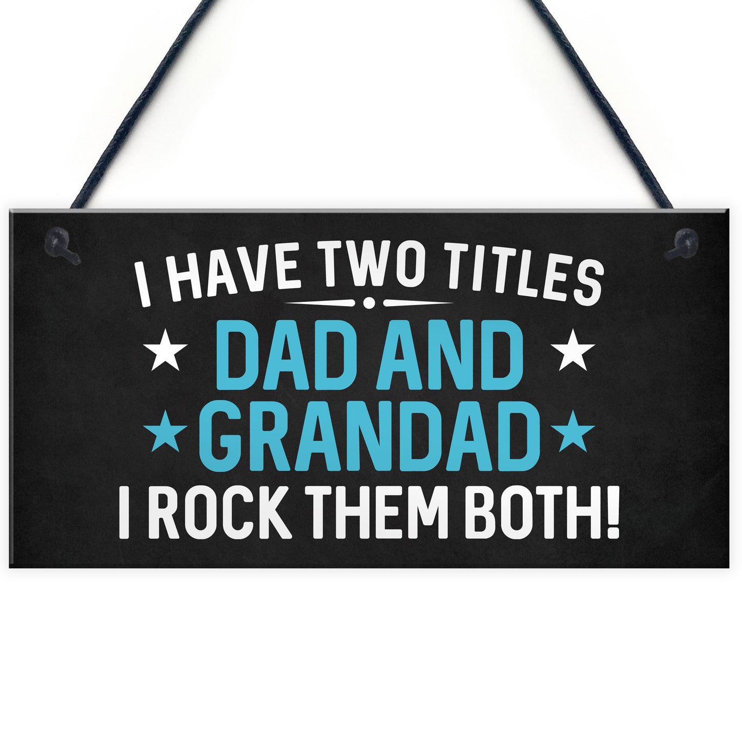 I Have Two Titles Dad And Grandad Funny Fathers Day Gift