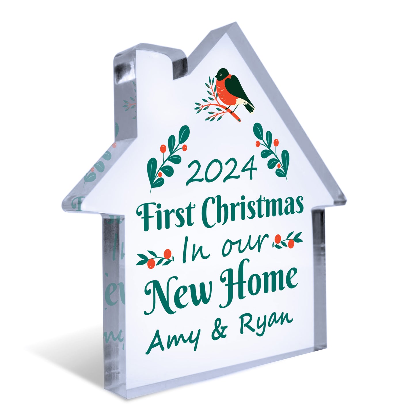 Personalised First Christmas in Our New Home Gift For Couple