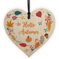 Hello Autumn Sign Hello Autumn Gifts Autumn House Decor