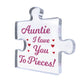 Gift For Auntie I Love You To Pieces Gift From Niece Nephew