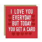 Valentines Day Card for Wife Husband Girlfriend Boyfriend