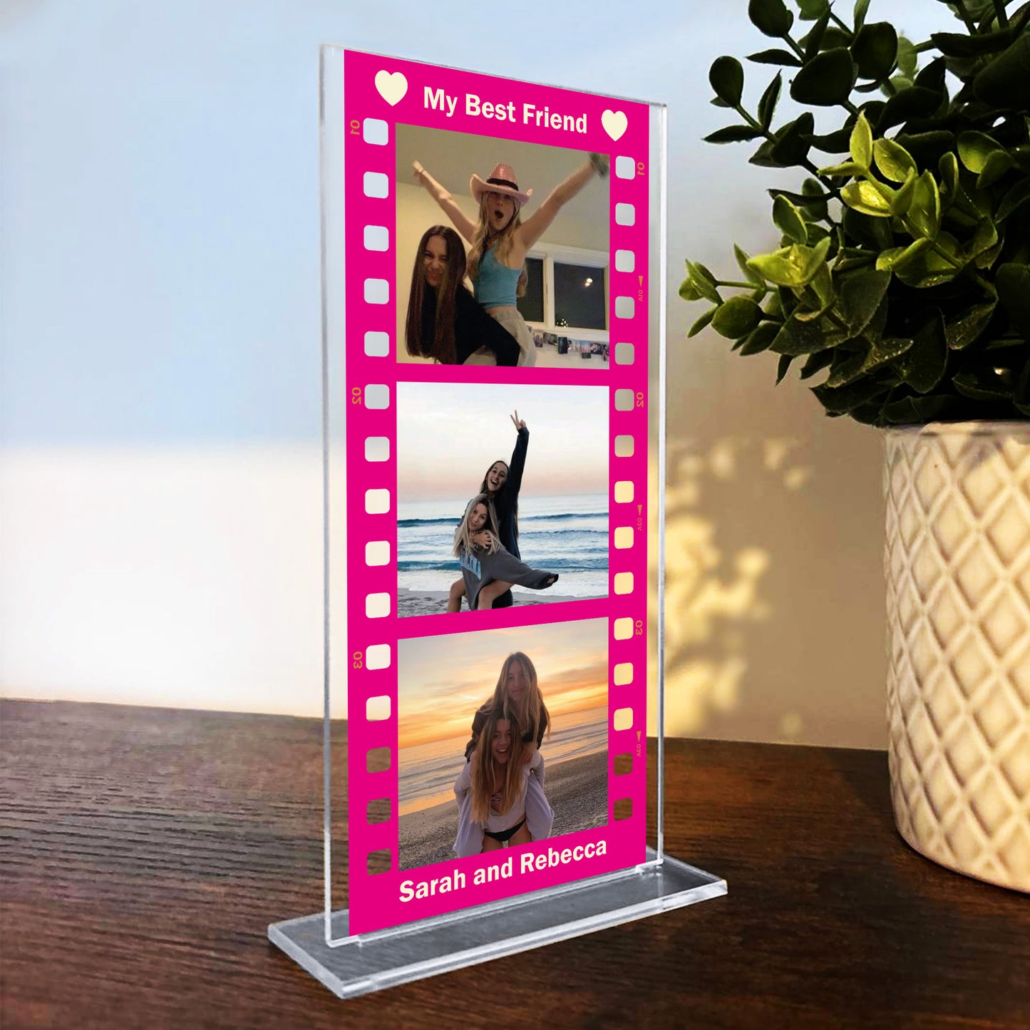 BEST FRIEND PHOTO COLLAGE Best Friend Gift For Her Christmas