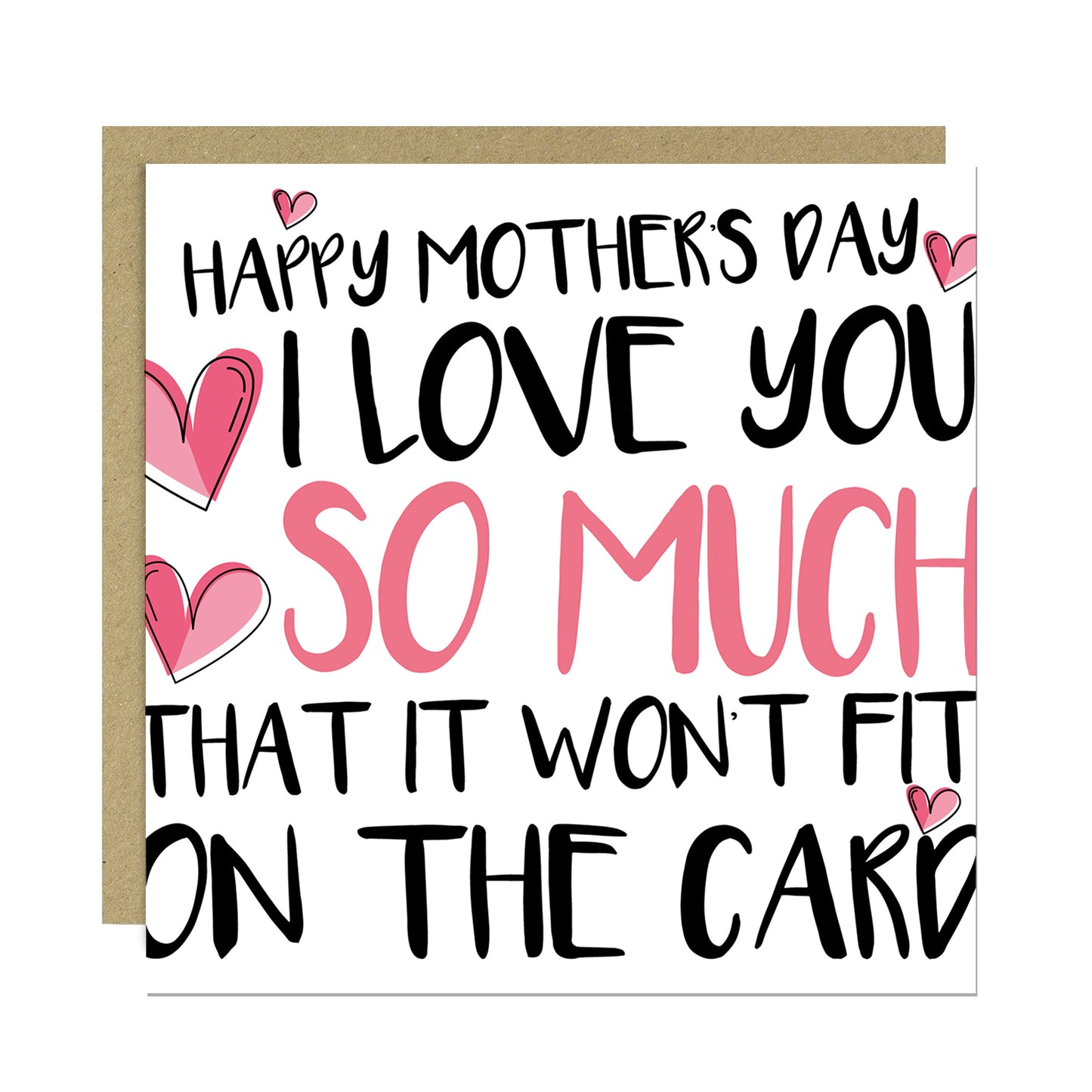 Card For Grandma Nanny Mum With Envelope Mothers Day Cards