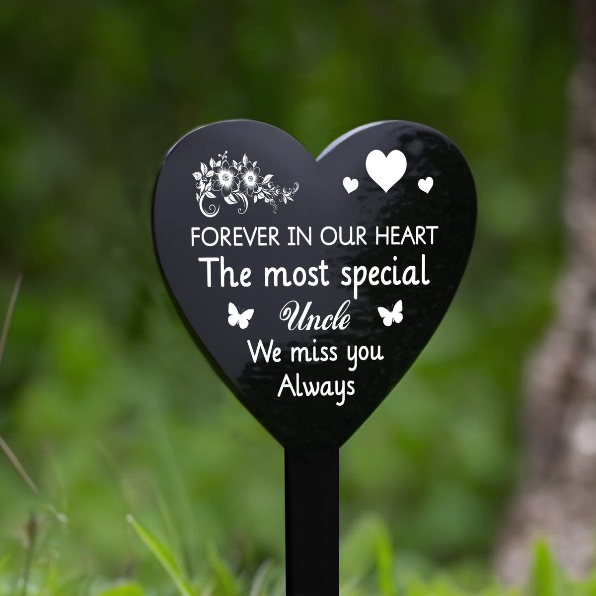 Uncle Memorial Graveside Stake, Memorial Plaques For Uncle