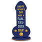 Happy Fathers Day Funny Plaque Gift For Dad Novelty Dad Gifts