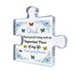 Gifts for Dad Birthday Gifts For Dad Acrylic Puzzle Piece Plaque