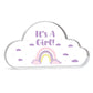 It's A Girl Gender Reveal Plaque Keepsake Nursery Decor Gifts