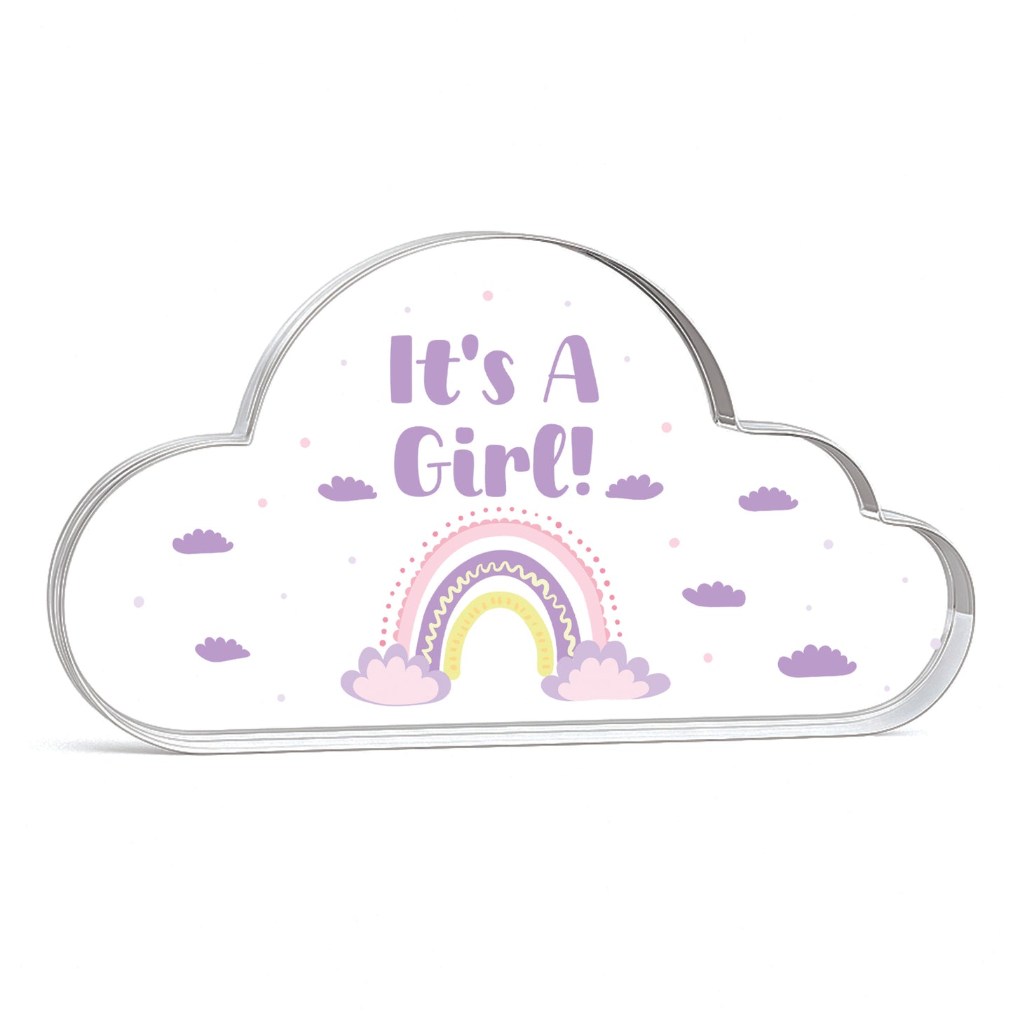 It's A Girl Gender Reveal Plaque Keepsake Nursery Decor Gifts