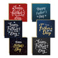 Happy Fathers Day Card Pack Fathers Day Cards Set Of 6 Pack
