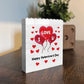Valentines Day Gift Building Block Gift for Boyfriend Girlfriend