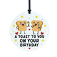Funny Birthday Gifts For Men Women Toast To You On Your Birthday