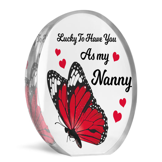 Nanny Gifts Acrylic Plaque Birthday Gift For Nanny Gifts