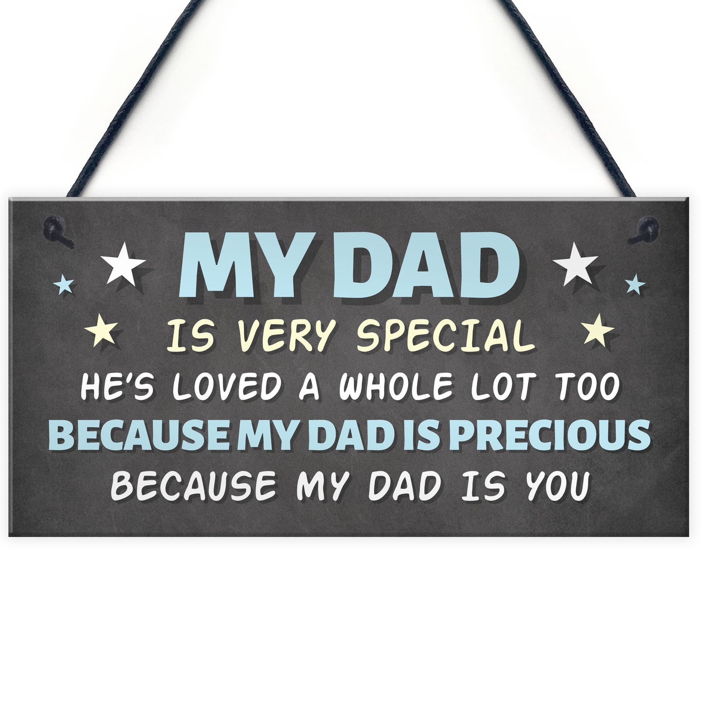 Dad Hanging Plaque Gifts for Dad from Daughter Fathers Day