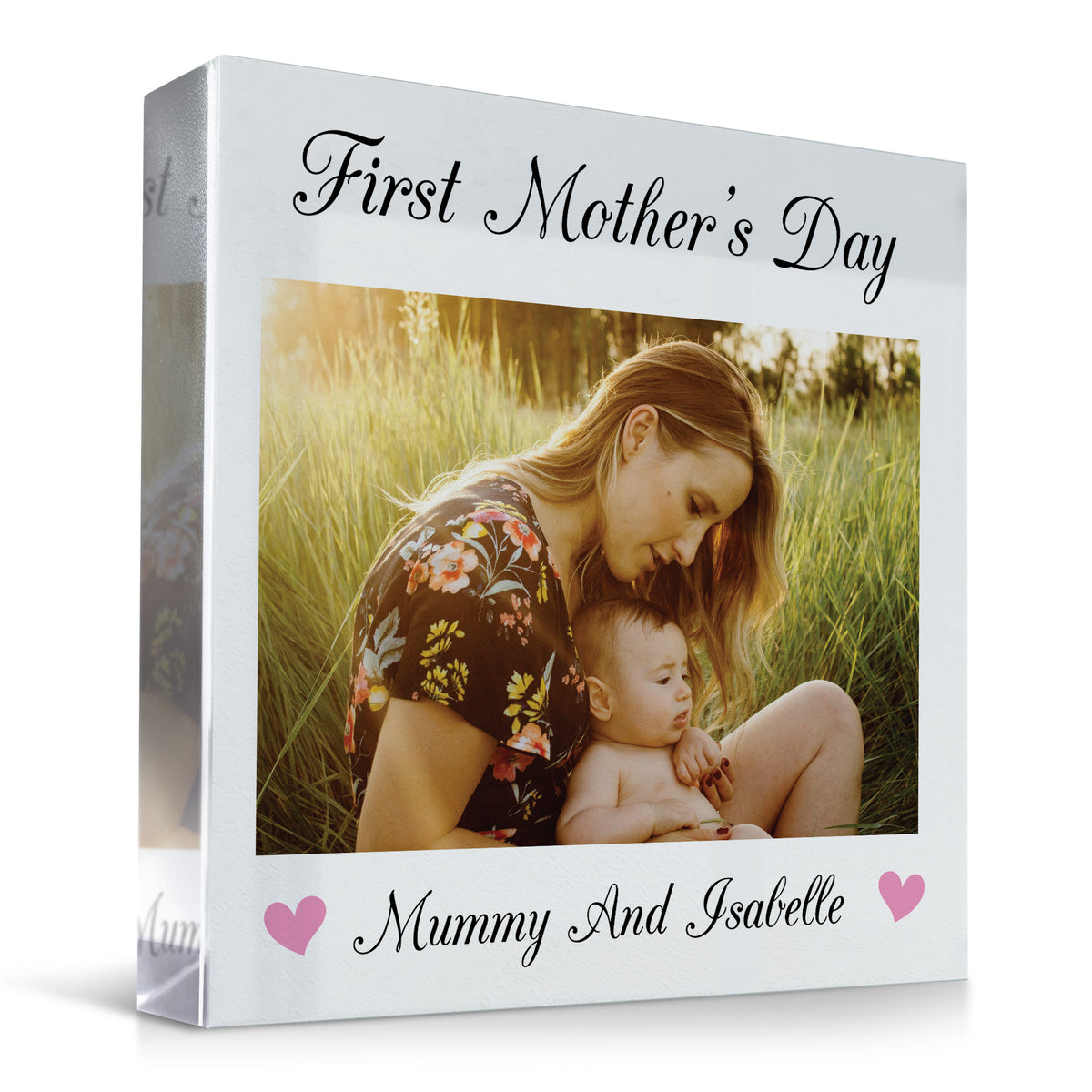 First Mothers Day Gift Personalised Mum Photo Plaque Mothers Day