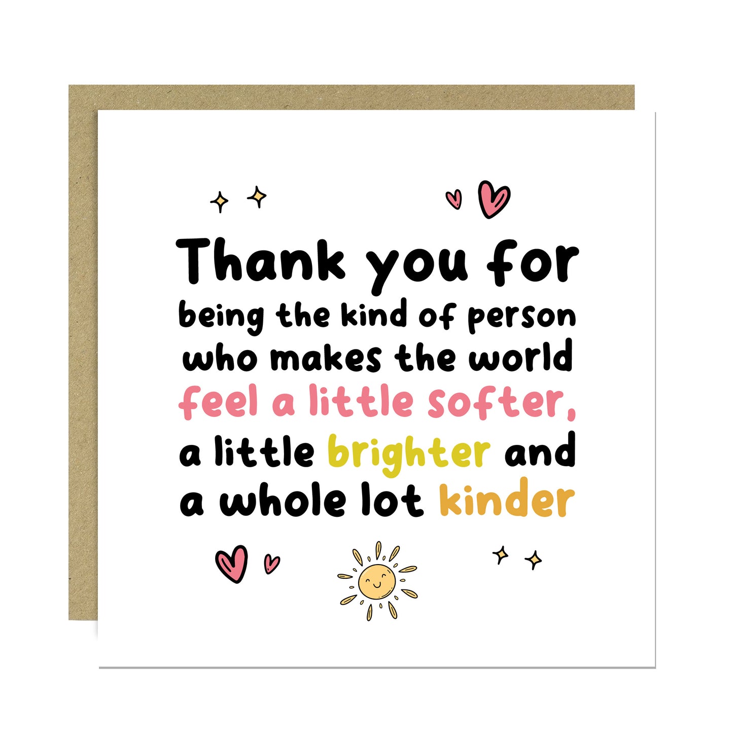 Special Card For Teacher Volunteer Assistant Mentor Tutor