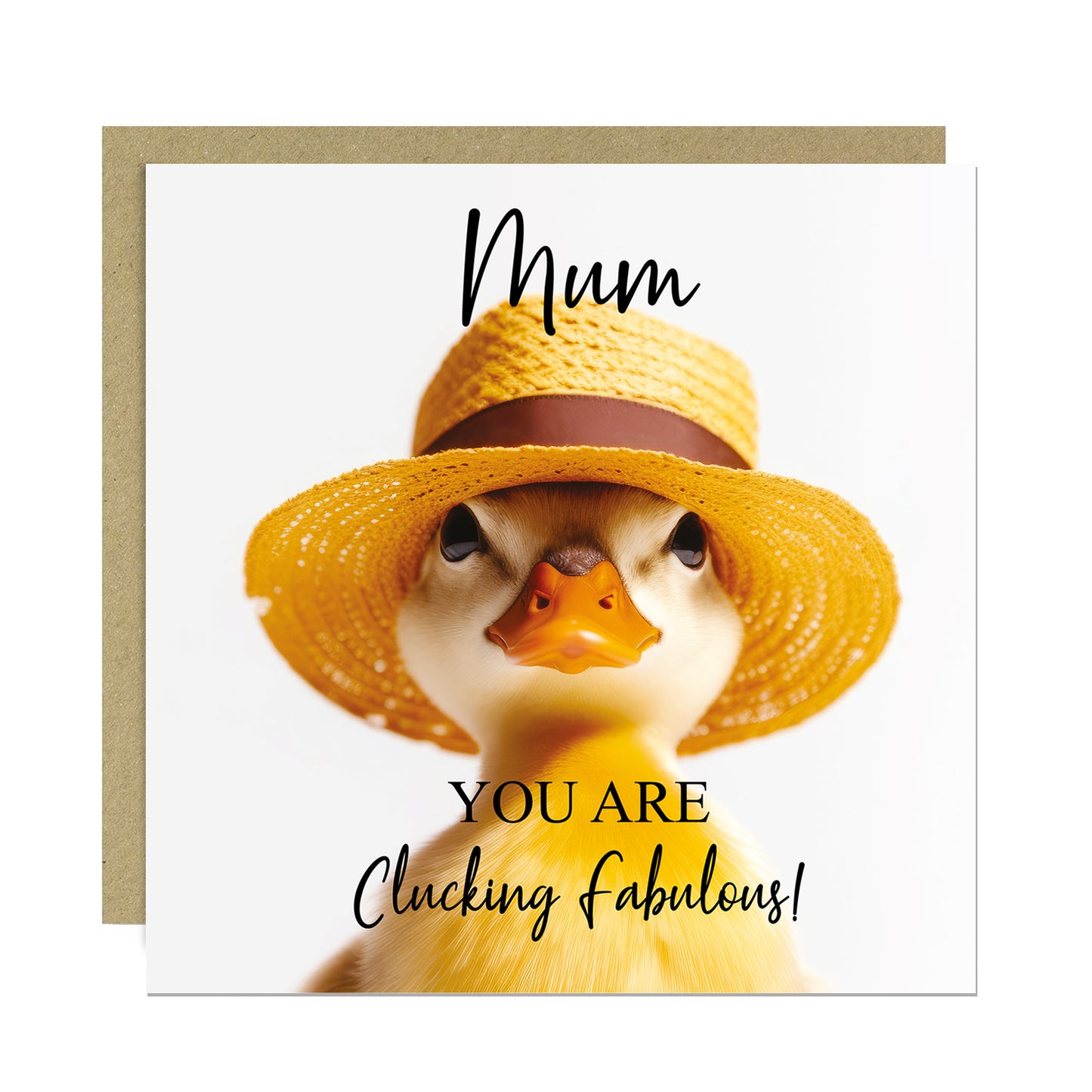 Funny Mothers Day Card Mum You Are Clucking Fabulous Humour Card