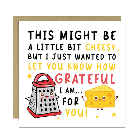 Grateful For You Card Thank You Card For Teacher Volunteer
