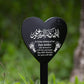 Muslim Islamic Memorial Plaque For Mother Acrylic Heart Memorial